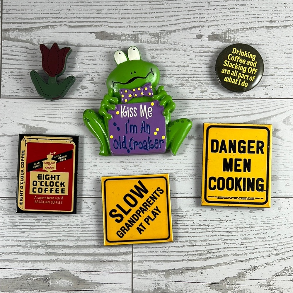 Colorful Novelty Magnets Set